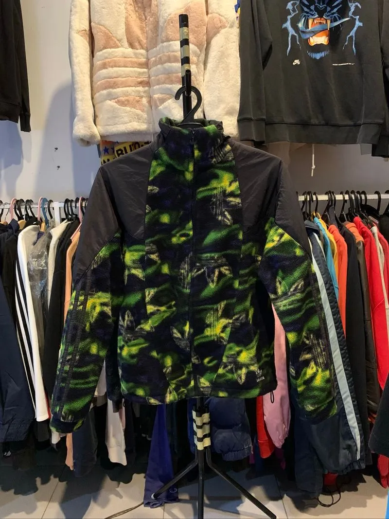Sherpa jacket adidas 3foil aop photo 1