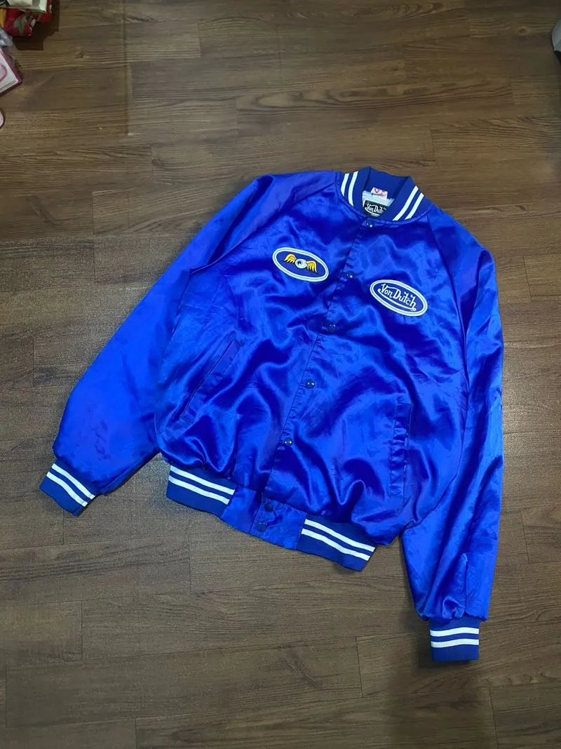 Jaket Varsity Von Dutch parashut mantab photo 1