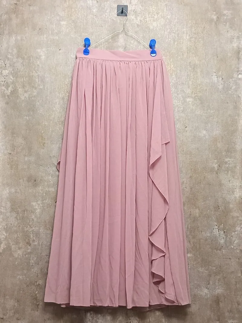 Rok Pink Ruffle samping photo 1