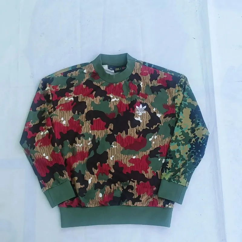 Adidas x Pharrell Williams crewneck camoe  photo 1
