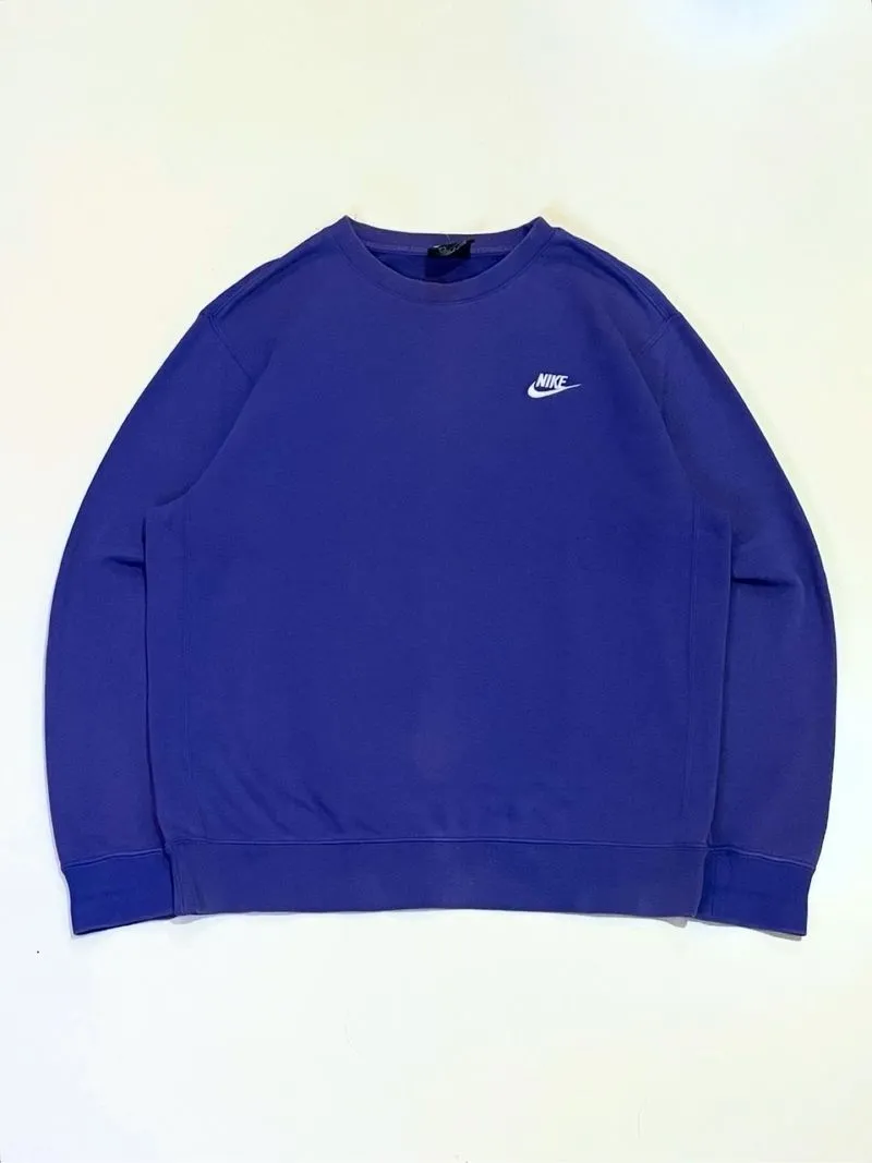 Nike Club Small Logo basic Sweatshirt Purple  photo 1