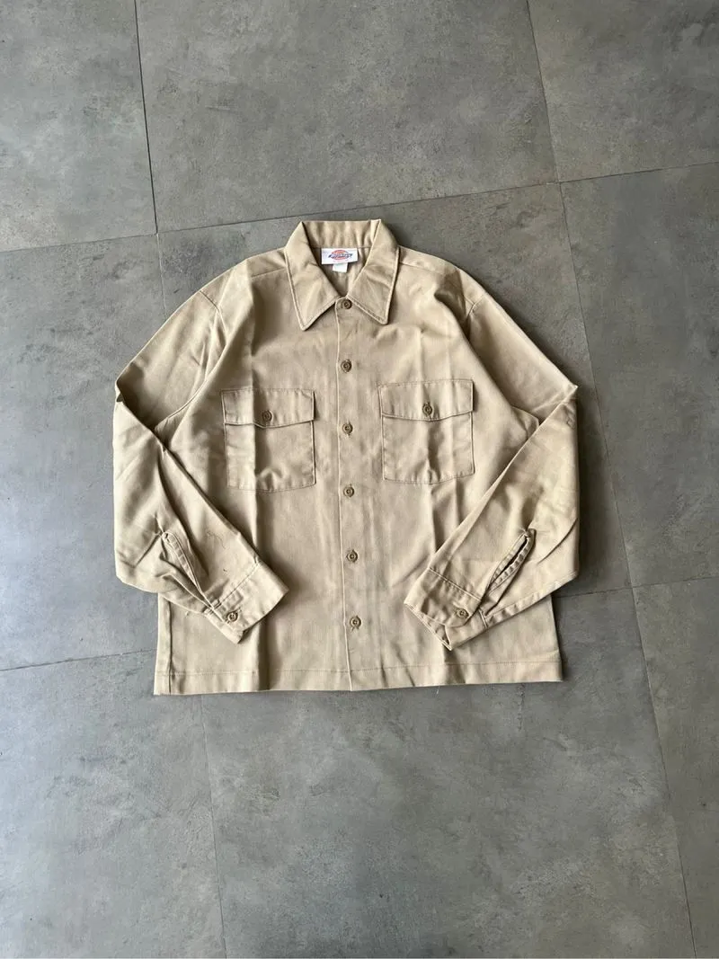 Dickies LS Workshirt khaki photo 1