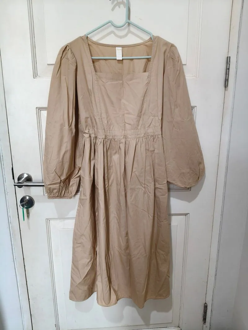 Brown Midi Dress photo 1