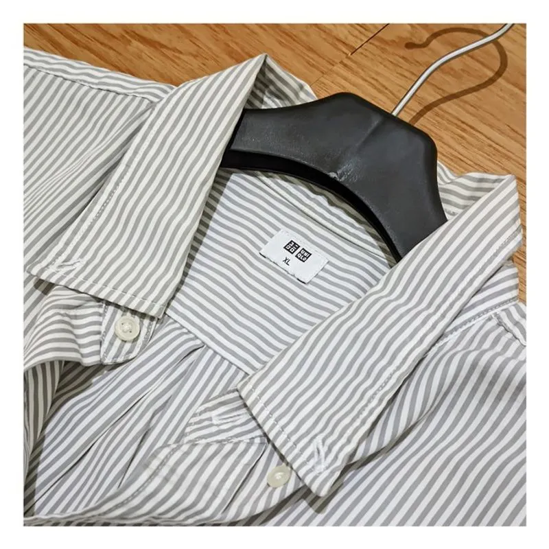Uniqlo Casual Casual shirt Pria white photo 1