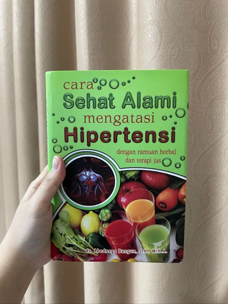 Buku Cara Sehat Alami Mengatasi Hipertensi photo 1