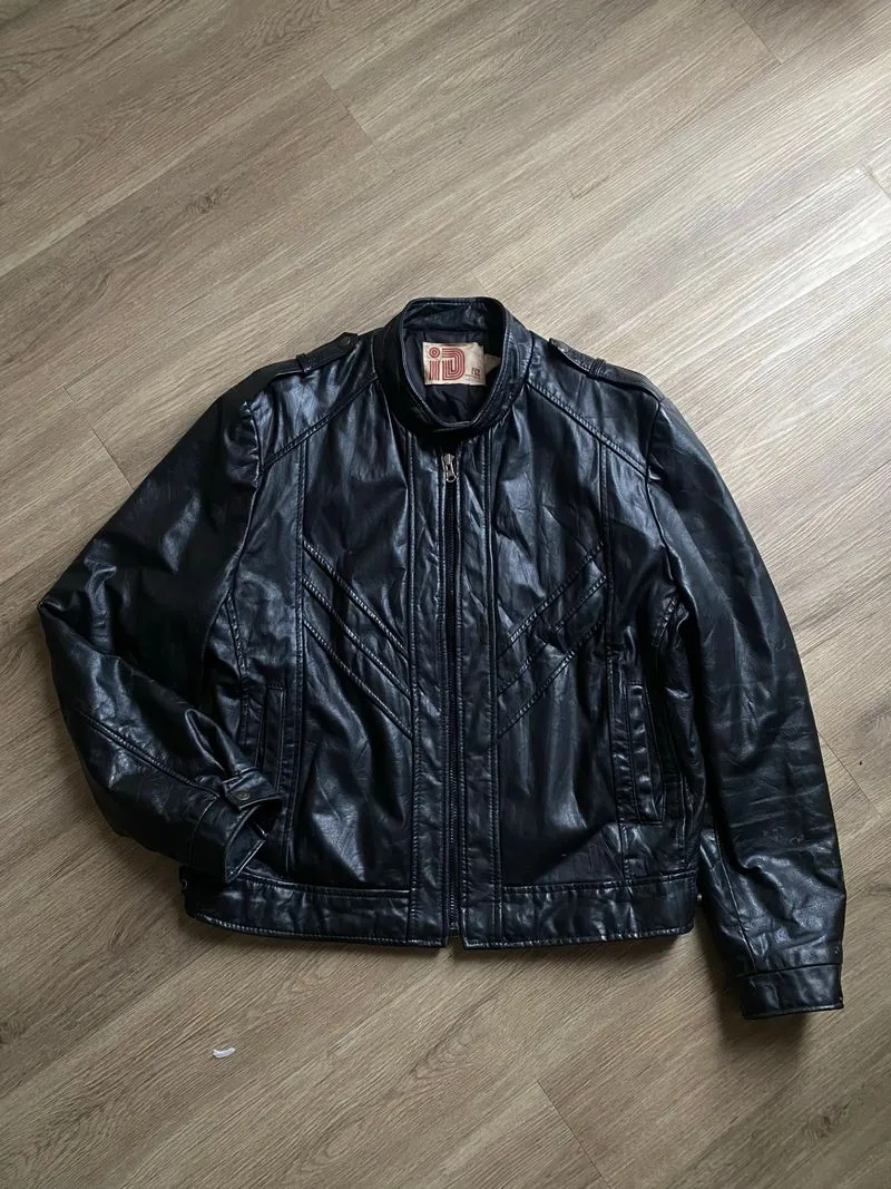 “ID rice sportswear canada” CAFERACER LEATHER JACKET photo 1