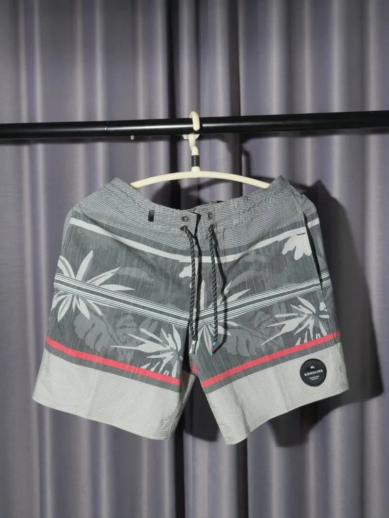 Quiksilver Boardshorts – Radical Times (Grey Floral) photo 1