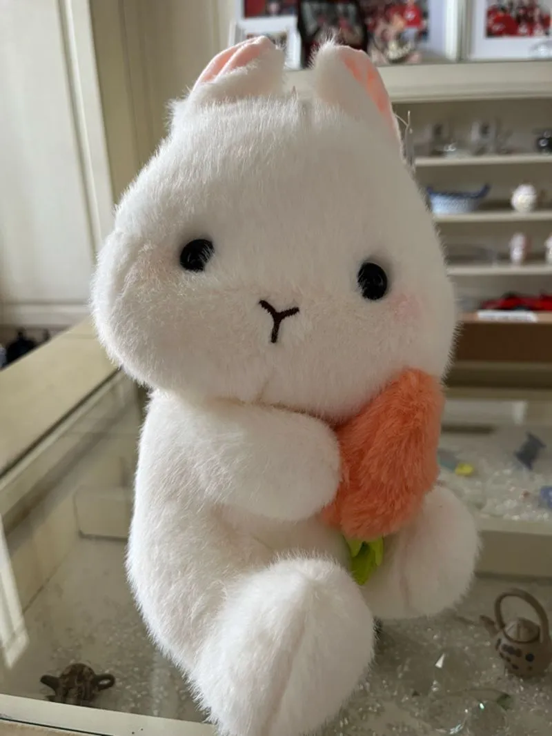 Boneka kelinci putih t 27cm photo 1