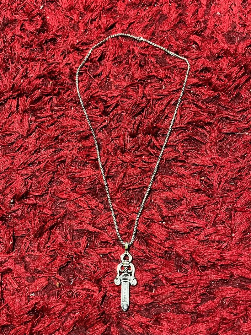 dagger ch necklace photo 1