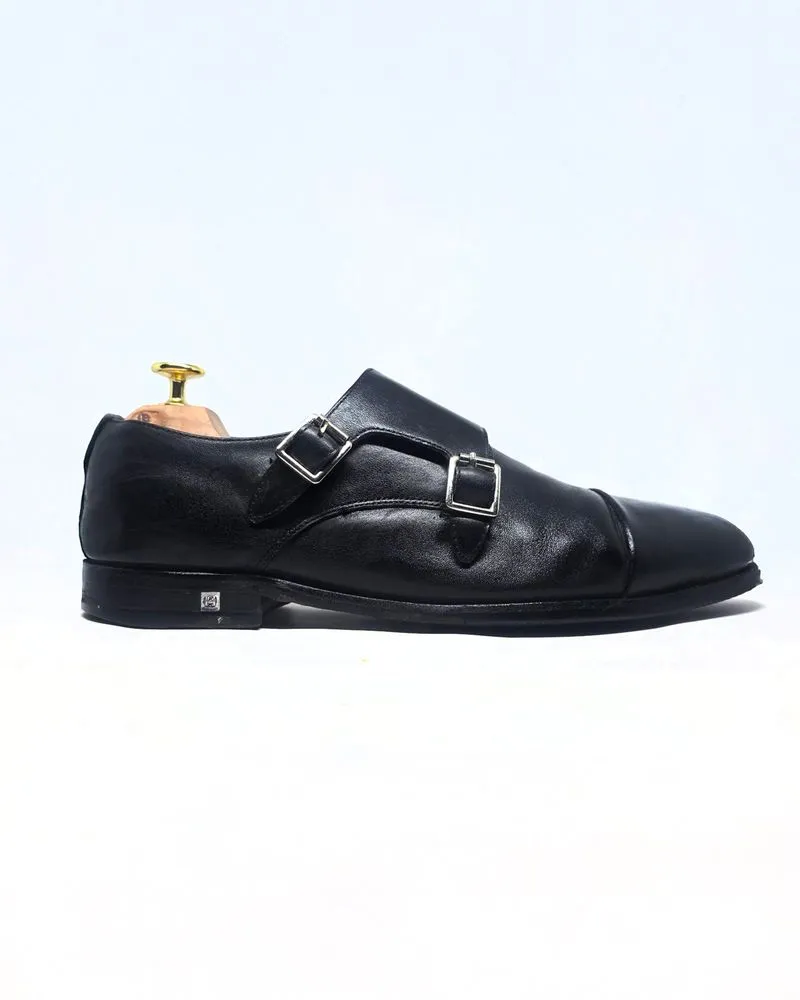 Sepatu Dress Shoes Double Monkstrap leather Size 40 photo 1
