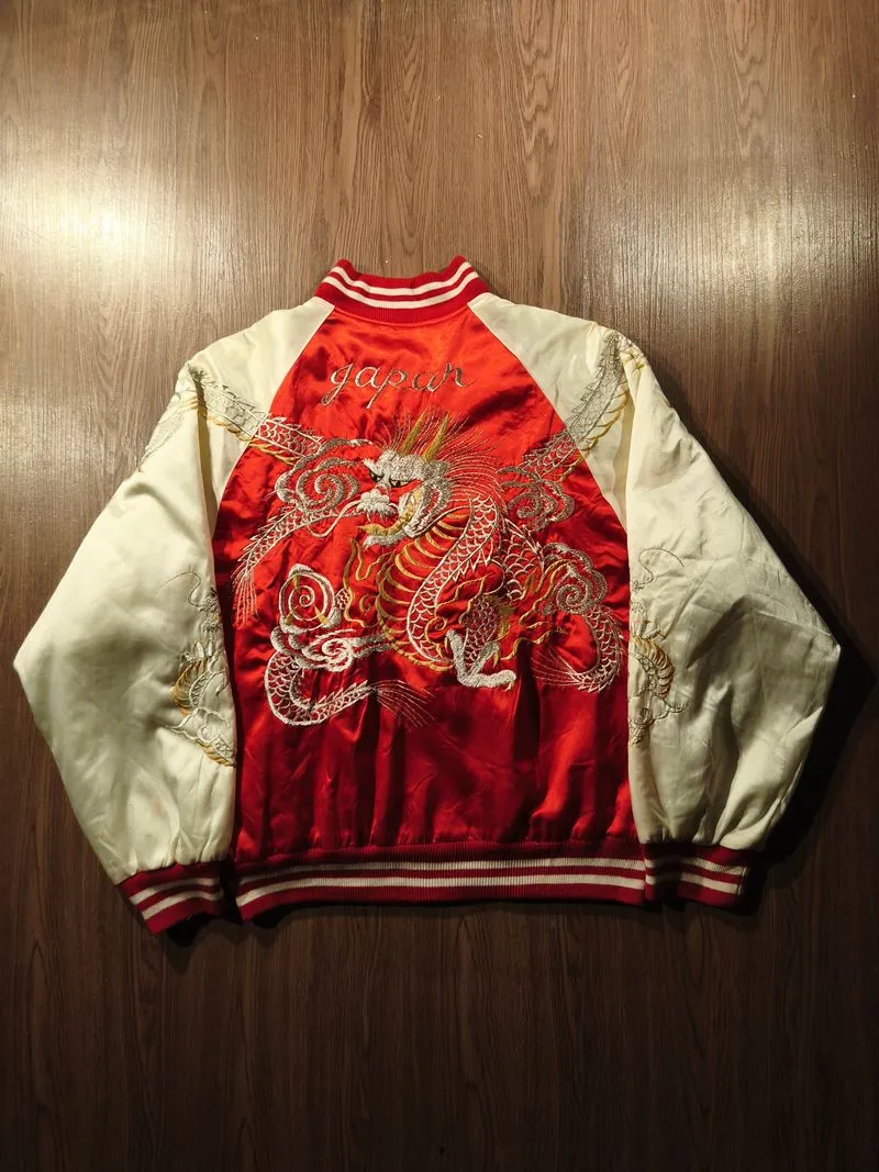 Japanese Traditional Sukajan Dragon Jacket photo 1