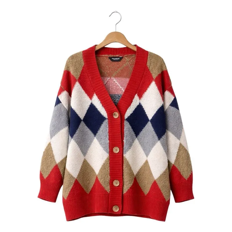 (Woman) Cardigan Cotton Hexagon Pull & Bear photo 1