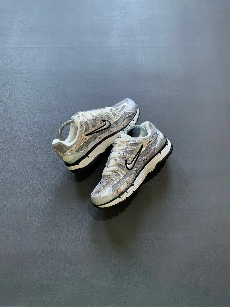 Nike P-6000 PRM Metallic Silver photo 1