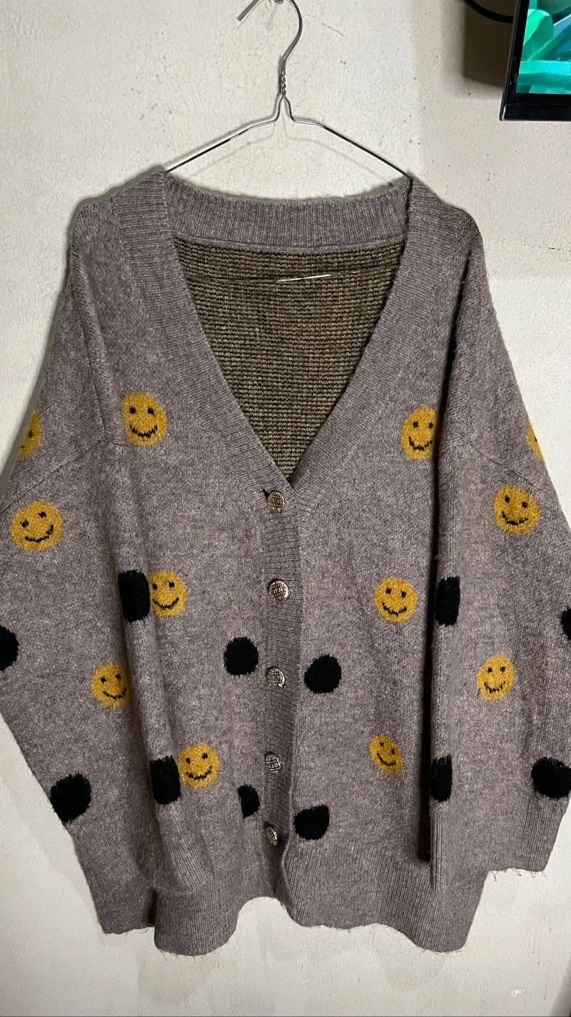Cardigan Full Motif Smile photo 1