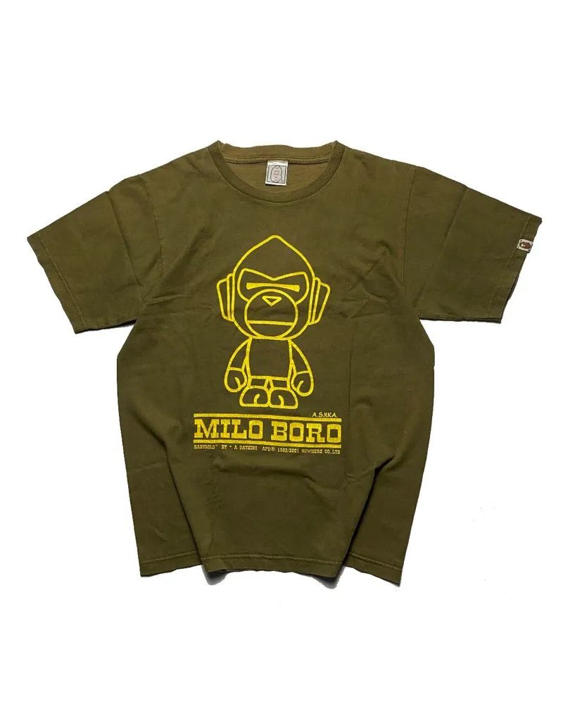Vintage 2001 MILO BORO BY A BATHING APE T-Shirt photo 1