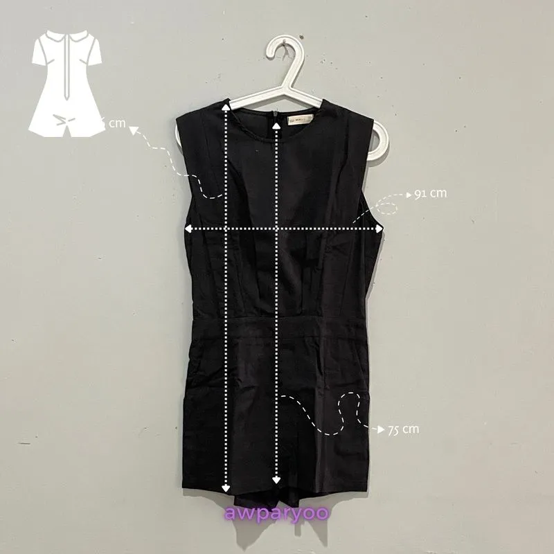 Romper Wanita black photo 1