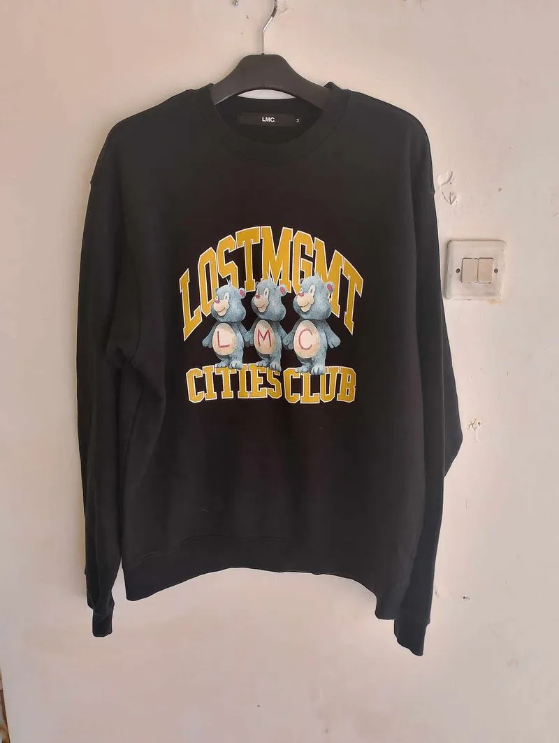 LMC Vintage Casual Sweater Pria black photo 1