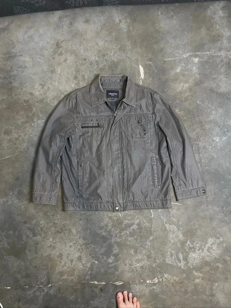 work jacket harrington vintage photo 1