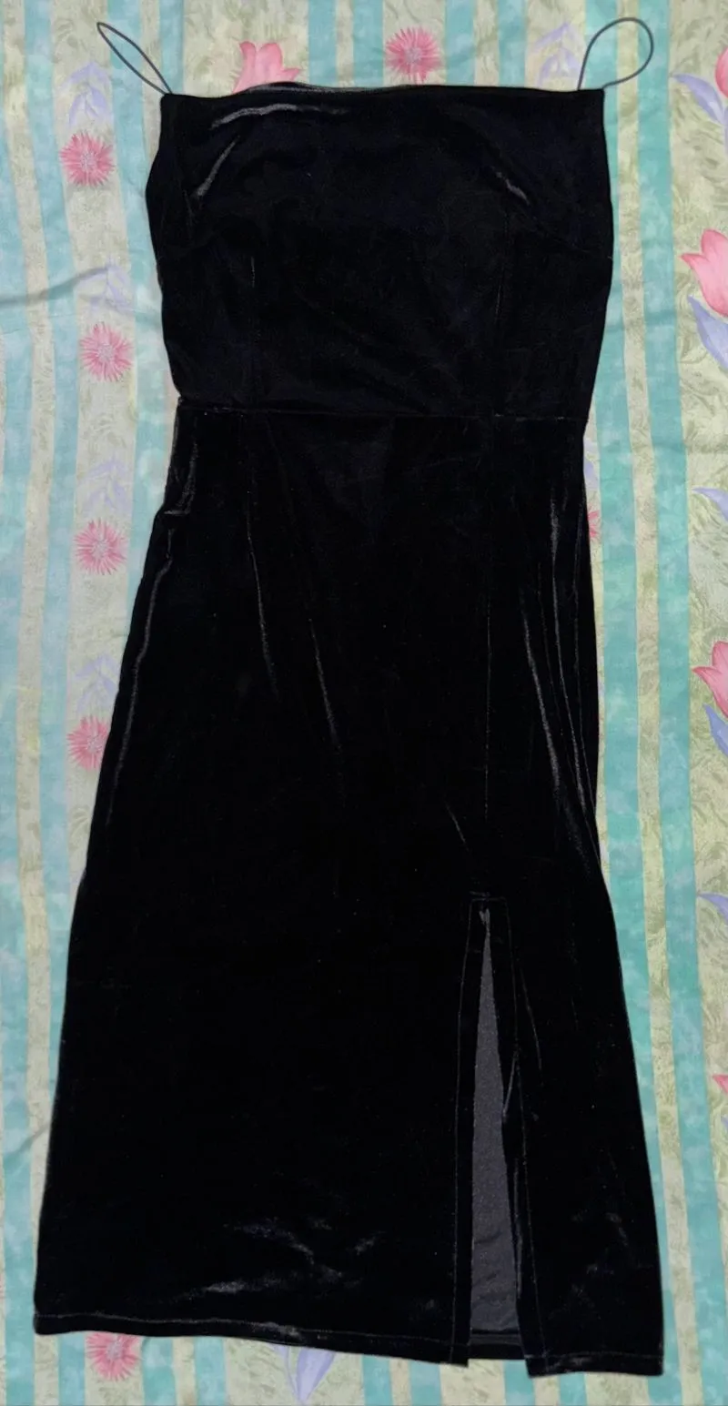 Coquette Shirt dress Wanita navy photo 1