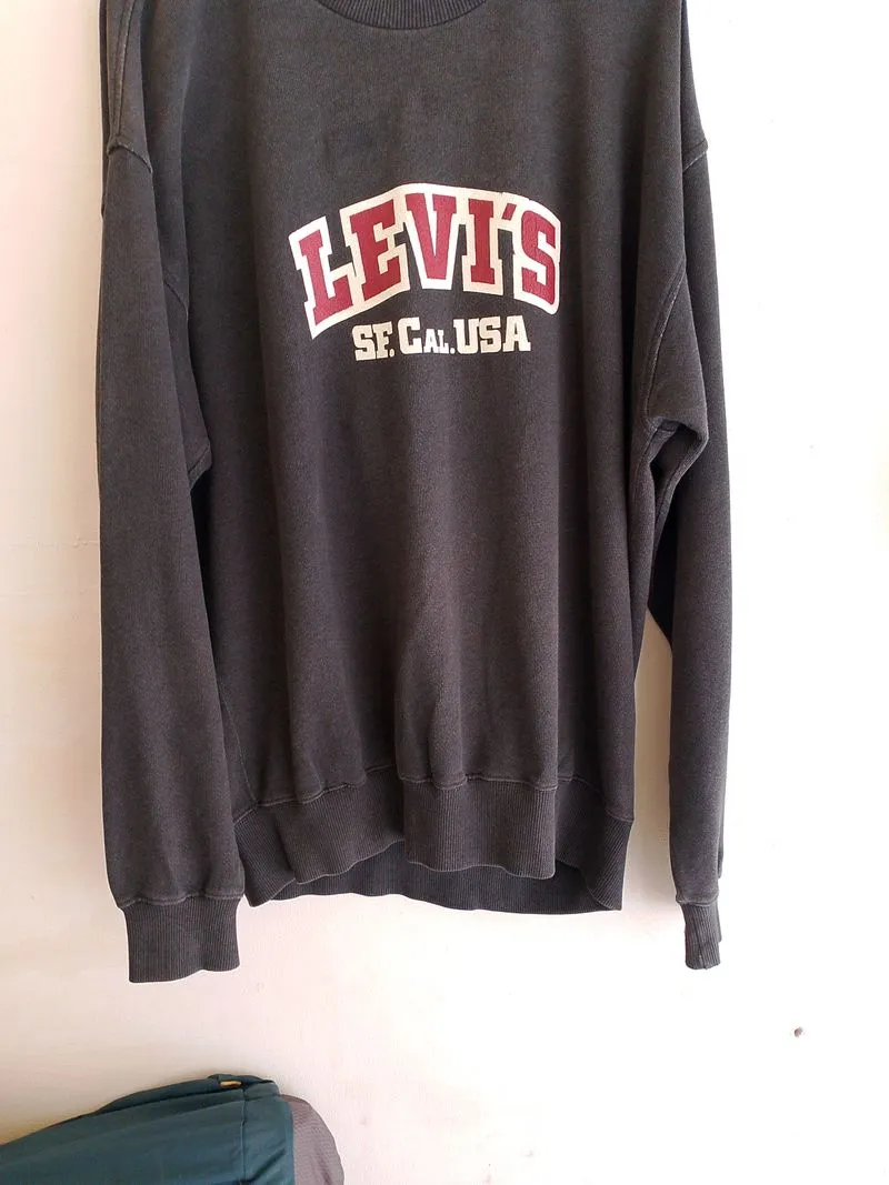 Levi's Vintage Casual Sweater Pria gray photo 1