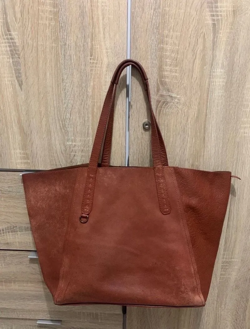 Vintage Shoulder bag Wanita brown photo 1