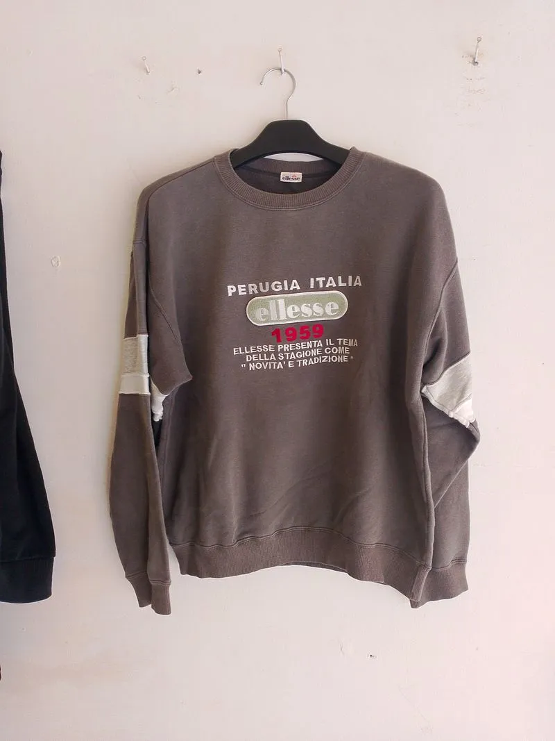 Ellesse Vintage Casual Sweater Pria gray photo 1