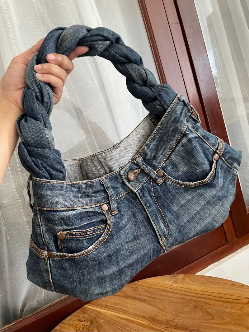 REWORKED BAG FROM ORIGINAL CALVIN KLEIN JEANS  photo 1