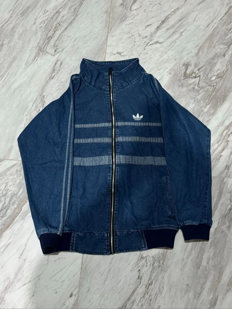 Denim Adidas Jacket Bomber photo 1