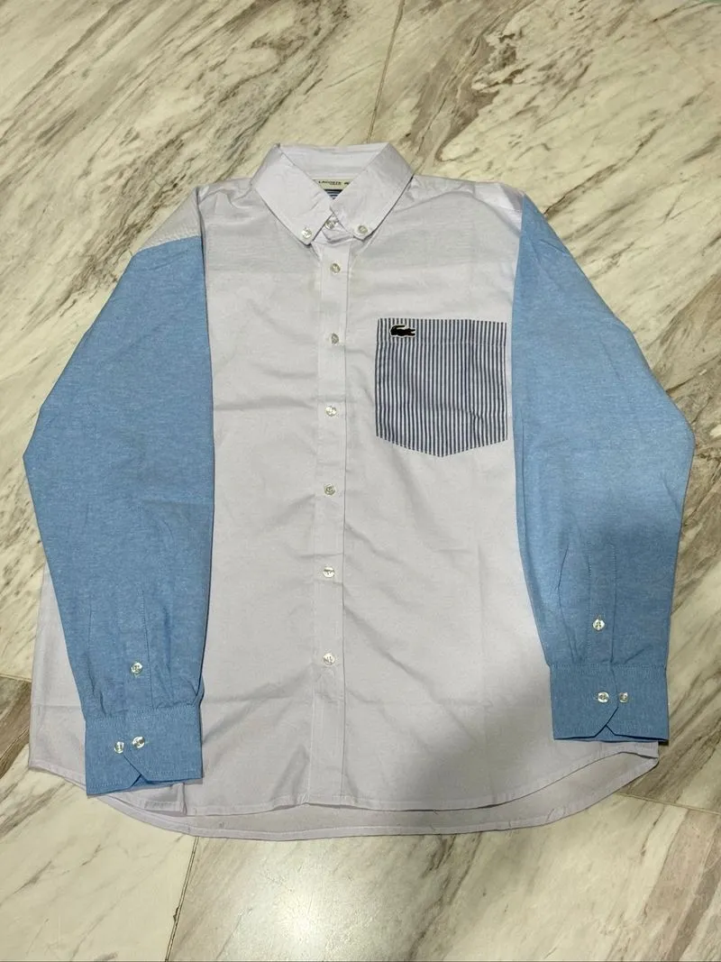 Kemeja Lacoste tangan panjang photo 1