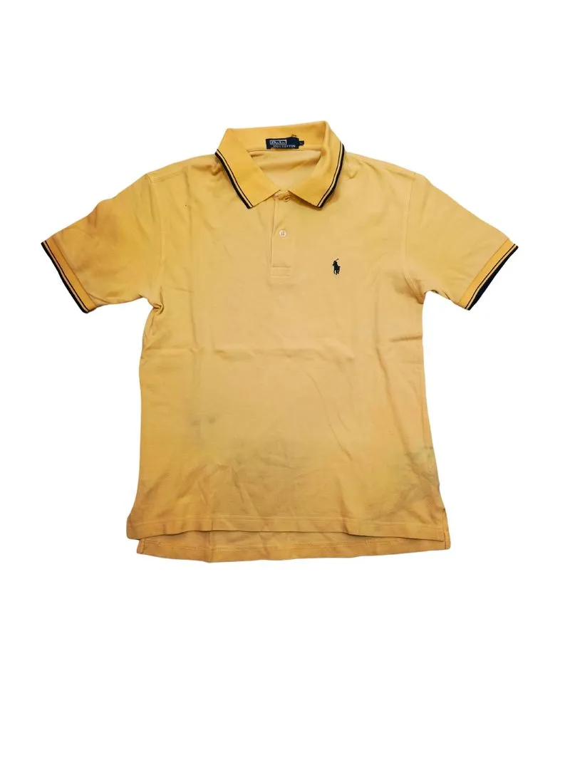 Polo Ralph Lauren Vintage Luxury Polo shirt Pria cream yellow photo 1