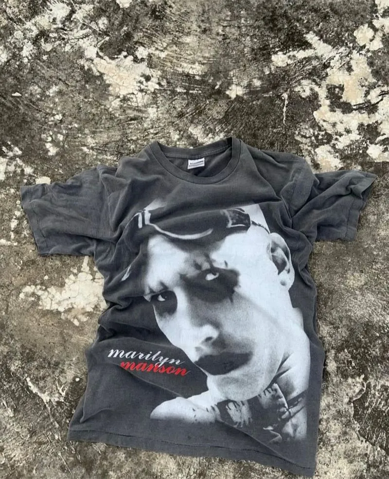 tshirt marilyn manson album antichrist superstar  photo 1