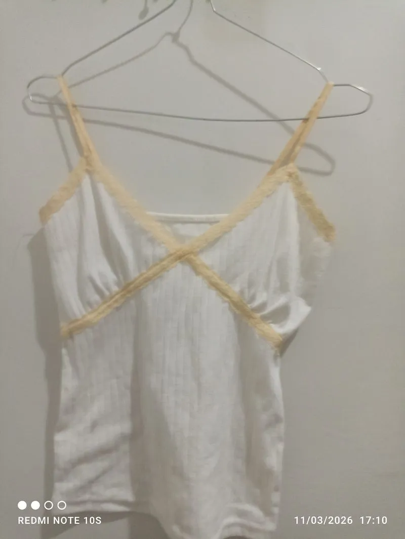 (GET 2) Tanktop coquette baby yellow & backless  photo 1