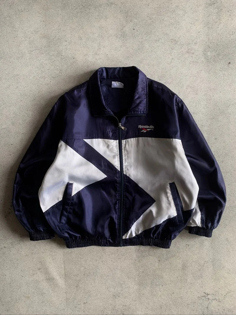 reebok big logo windbreaker jacket photo 1