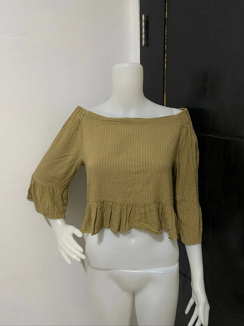 Sabrina Top crop wanita photo 1
