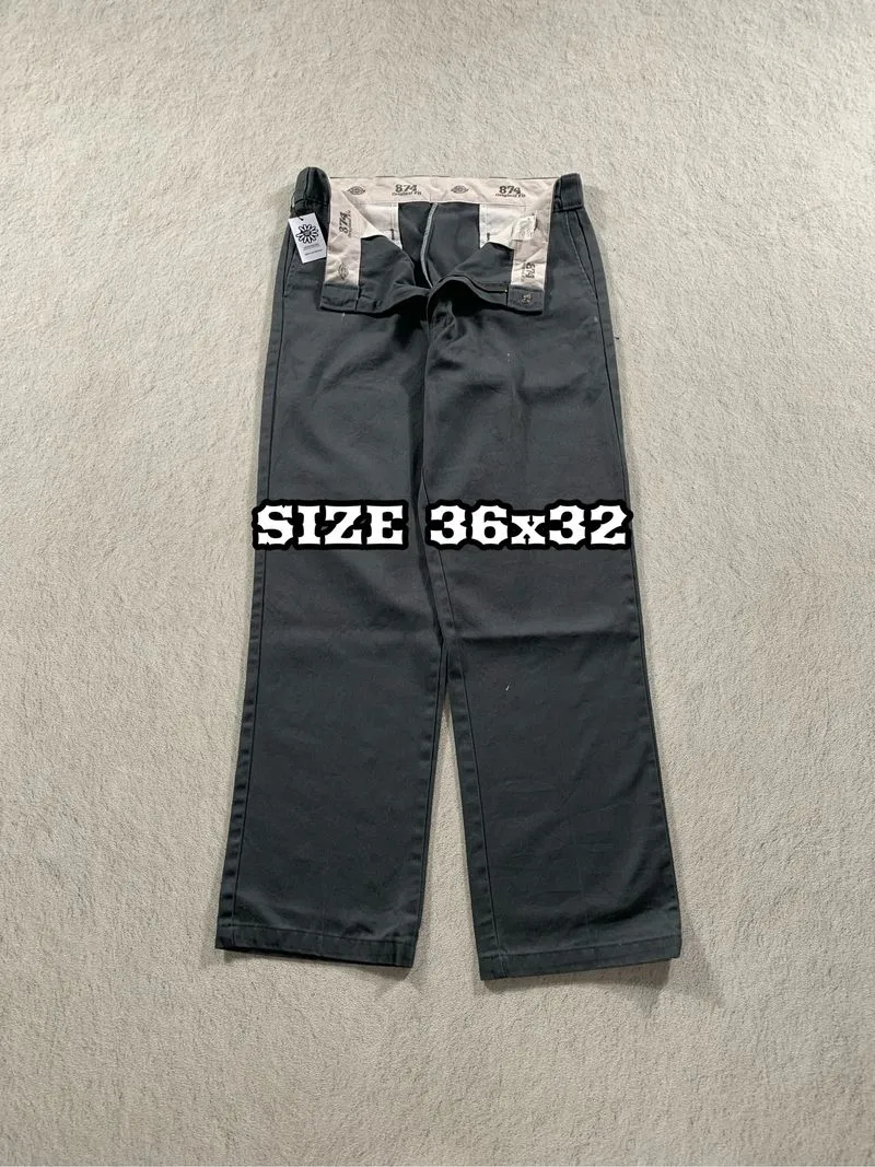 Celana Dickies 874 Original Fit - Charcoal photo 1