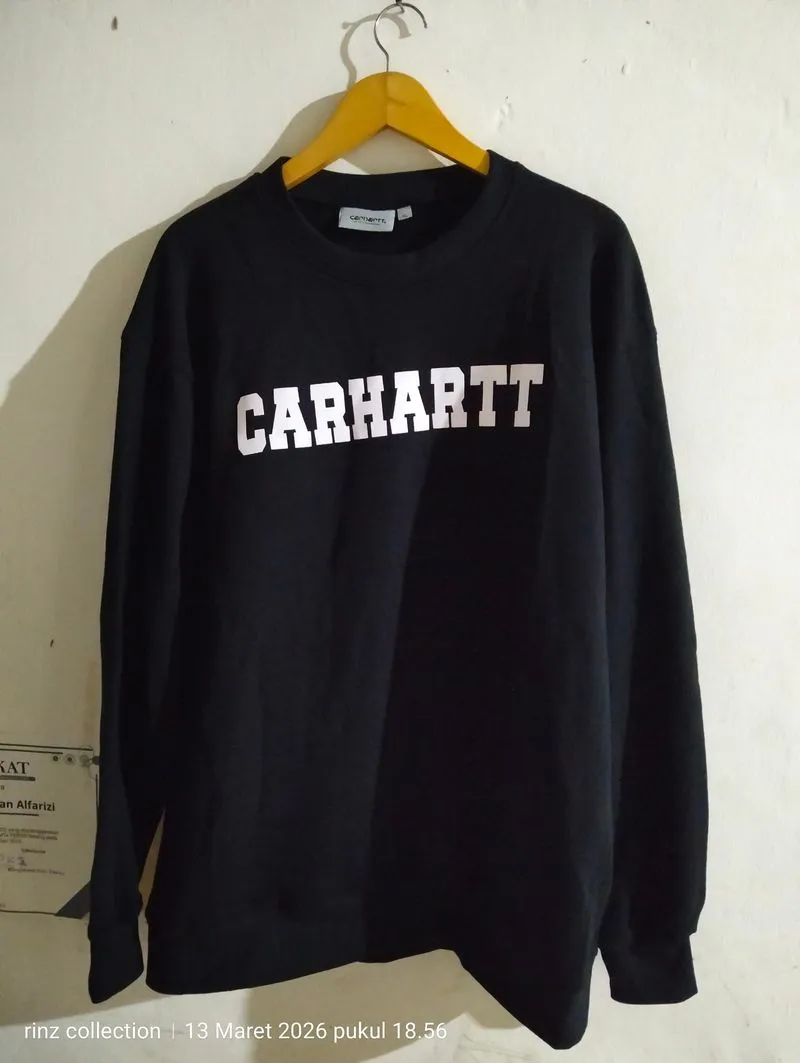 Crewnack charhatt colleg sweat photo 1