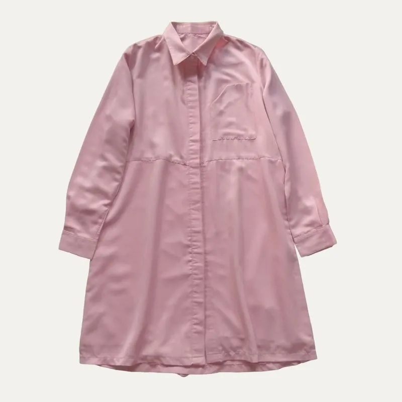 Casual Shirt Wanita pink photo 1