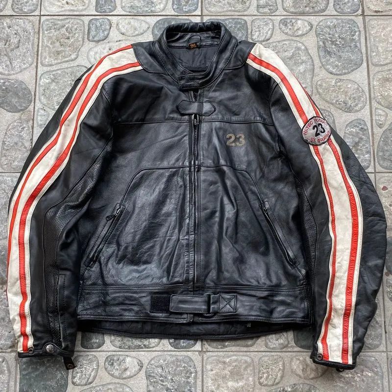 Giudici moto racing leather jacket photo 1