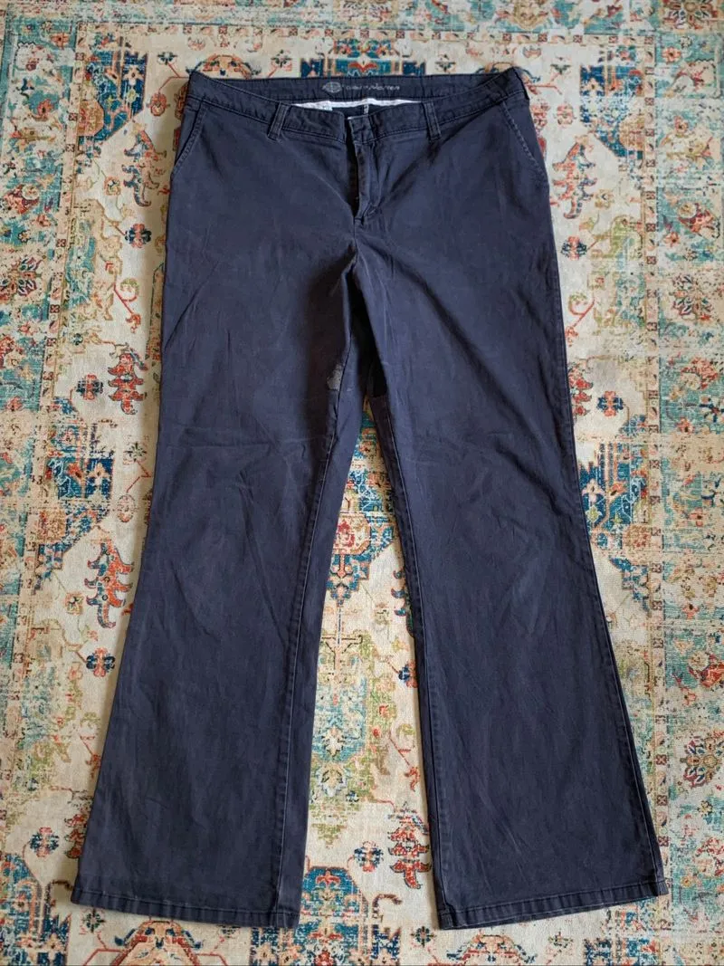Dickies Women's Slim Fit Bootcut Stretch Work Pants photo 1