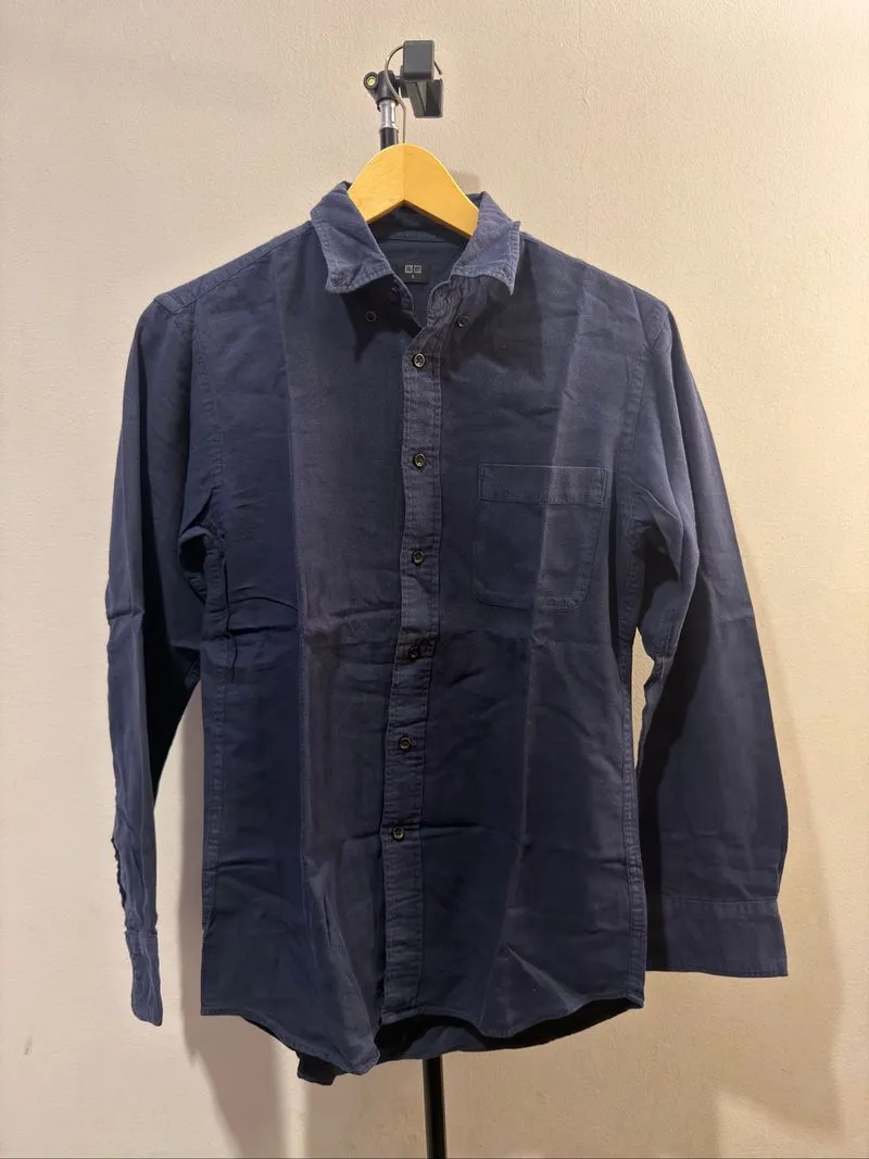 Uniqlo Navy Shirt photo 1