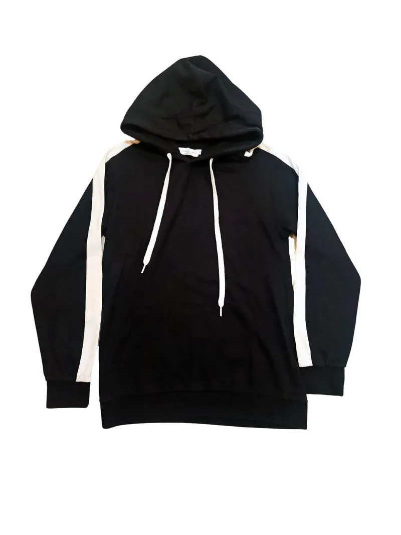 Casual Hoody Pria white black photo 1
