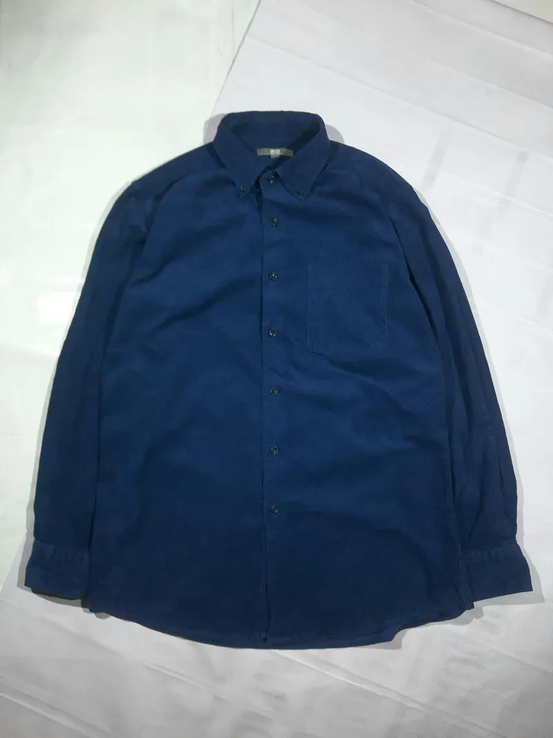 Uniqlo Casual T-shirt Pria navy photo 1