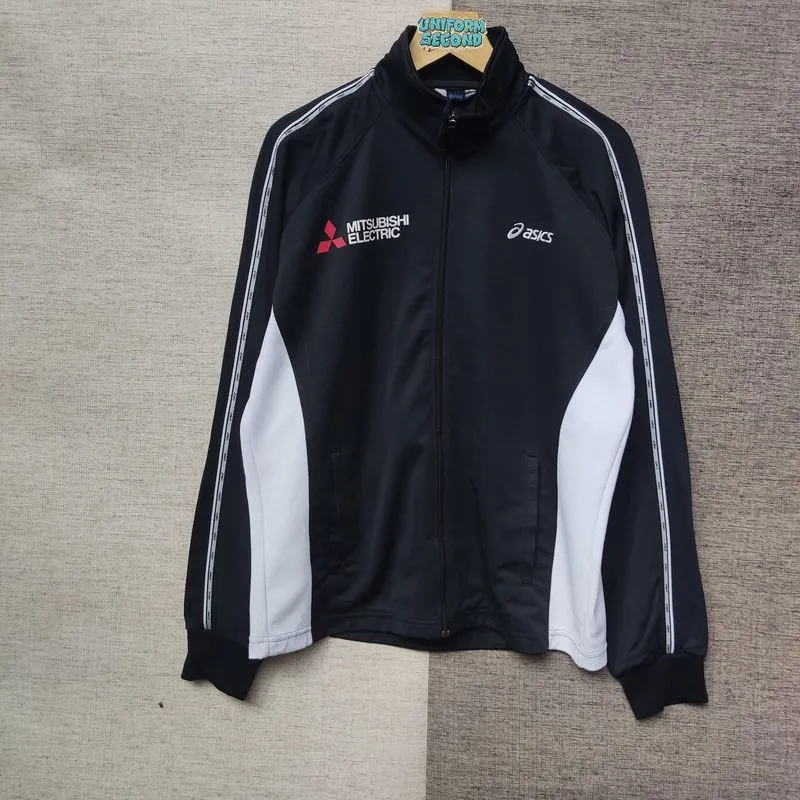 Jaket Tracktop Asics Mitsubishi vintage speel Out Size L photo 1