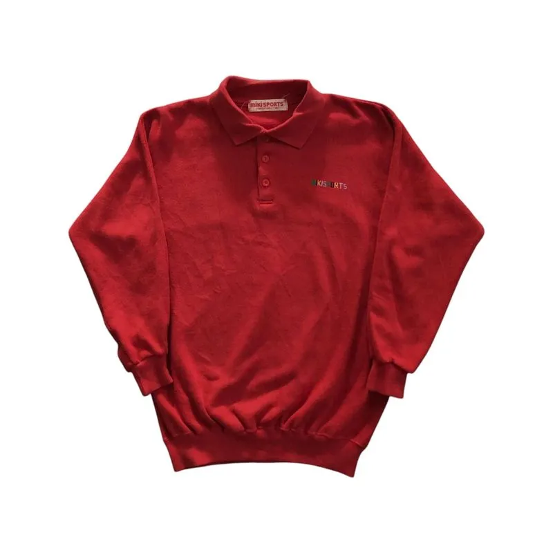 Vintage Streetwear Sweatshirt Pria red photo 1