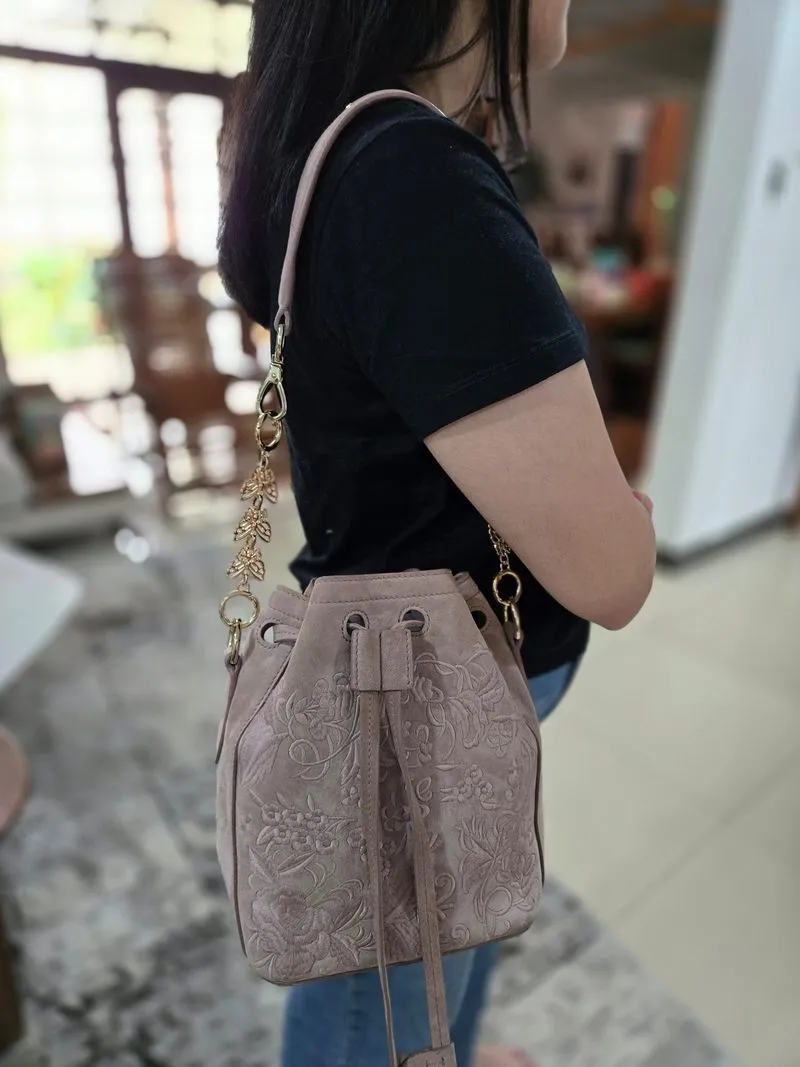 RALPH LAUREN Suede leather bag photo 1