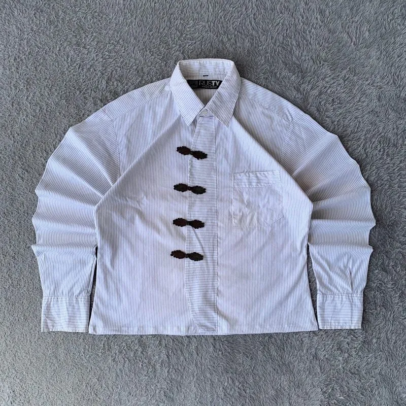 CHEONGSAM BOXY SHIRT BY RUSTY photo 1