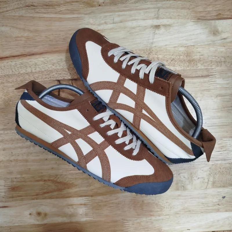 Onitsuka Tiger Casual Sneakers Pria tan brown photo 1