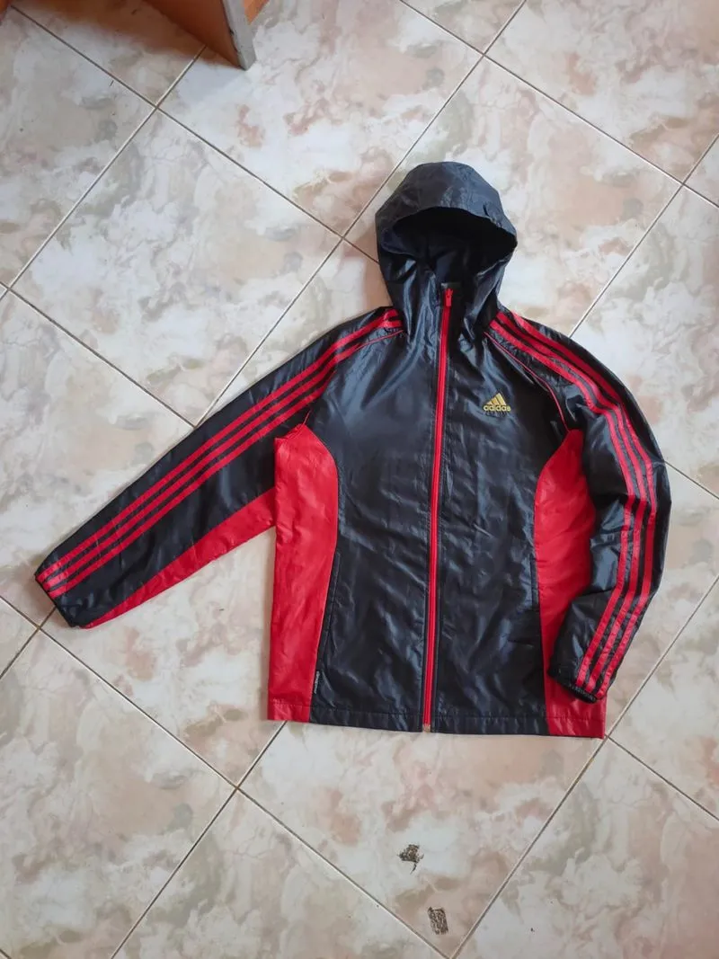 Jaket Adidas Climaproof Hoodie Parachute 3Stripes photo 1