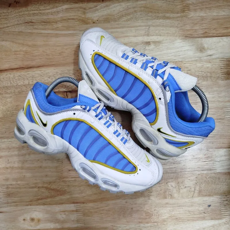 Nike Sportswear Casual Sneakers Pria white blue photo 1