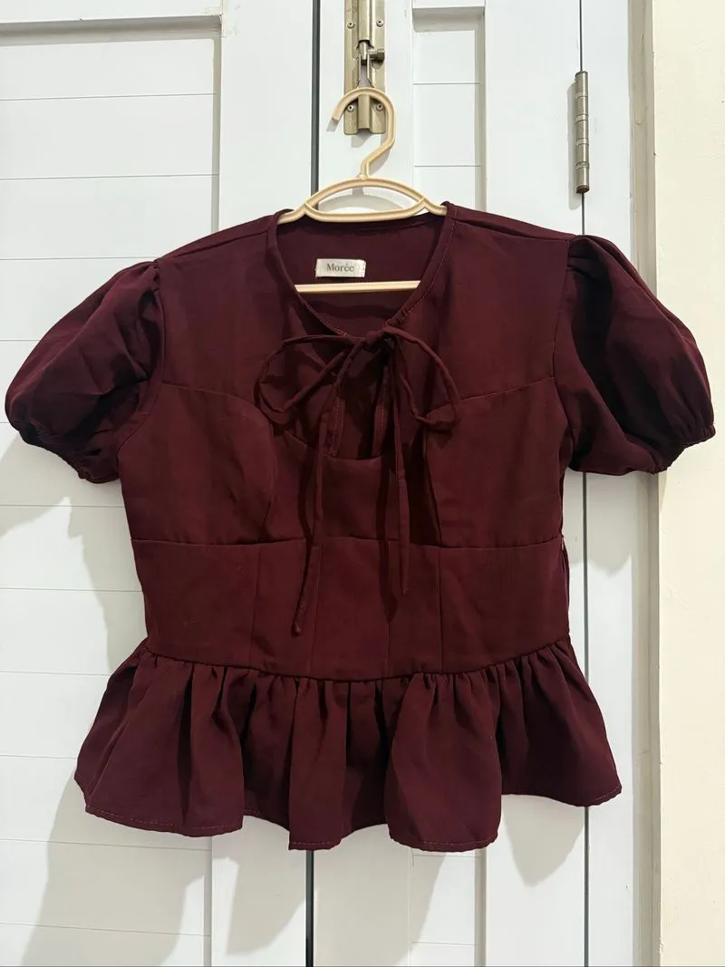 RIBBON TOP / BLOUSE  photo 1